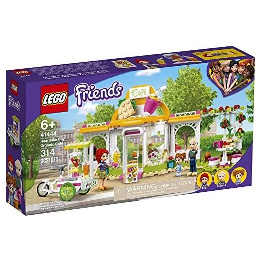 LEGO Friends Heartlake City Organic Café 41444 Building Kit; Modern Living Set for Kids Comes Friends Mia, New 2021 (314 Pieces)