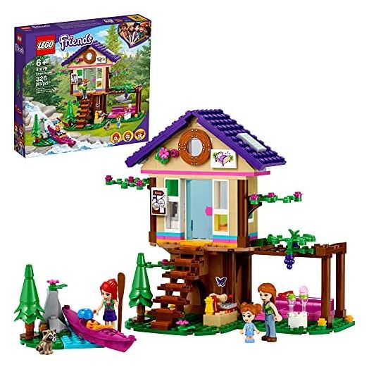 LEGO Friends Forest House 41679 Building Kit; Forest Toy with a Tree House; Great Gift for Kids Who Love Nature; New 2021 (326 Pieces)