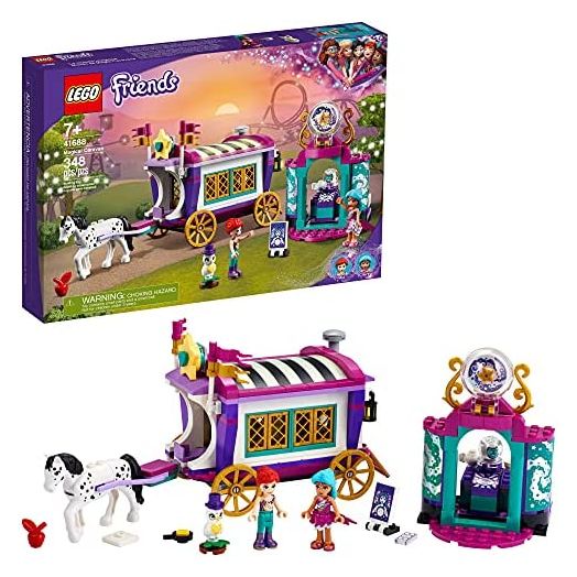 LEGO Friends Magical Caravan 41688 Building Kit; Magic Caravan Toy for Creative Kids Who Love Vehicles; New 2021 (348 Pieces)