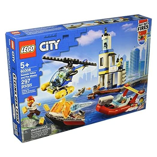 LEGO City Seaside and Fire Mission 60308