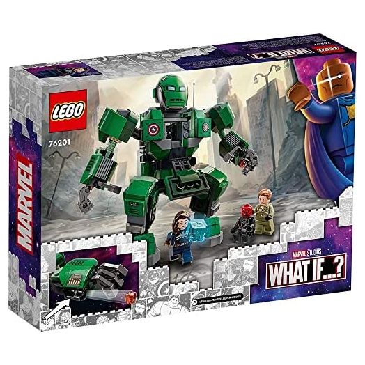 LEGO Super Heroes 76201 Captain Carter The Hydra Stomper Age 8+ Building Blocks 2021 (343pcs) LEGO Super Heroes 76201 Captain Carter The Hydra Stomper Age 8+ Building Blocks 2021 (343pcs)