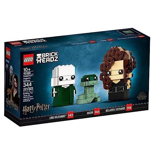 LEGO Harry Potter BrickHeadz 40496 Voldemort, Nagini & Bellatrix
