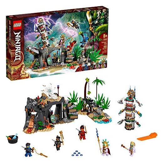 LEGO NINJAGO The Keepers' Village 71747 Building Kit; Ninja Playset Featuring NINJAGO Cole, Jay and Kai; Cool Toys for Kids Aged 8 and Up Who Love Ninjas and Creative Play, New 2021 (632 Pieces)