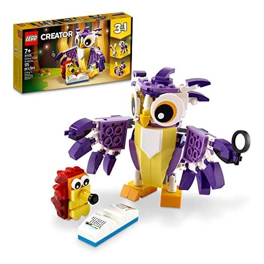 LEGO Creator 3in1 Fantasy Forest Creatures 31125 Building Kit (175 Pieces)