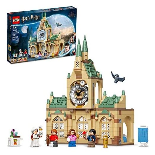 LEGO Harry Potter Hogwarts Hospital Wing 76398 Building Kit; Cool, Collectible, Magical Gift for Kids Aged 8+ (510 Pieces)