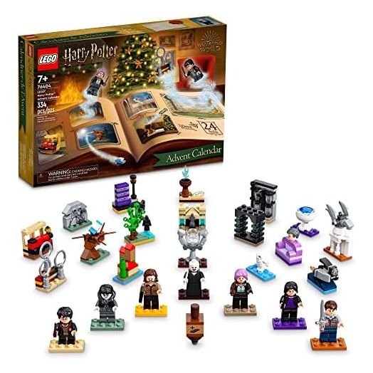 LEGO Harry Potter 2022 Advent Calendar 76404 Building Toy Set and Minifigures; Countdown to Christmas for Kids, Boys and Girls Ages 7+ (334 Pieces)