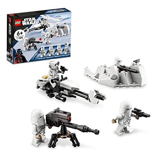 LEGO Star Wars Snowtrooper Battle Pack 75320; Toy Building Kit for Kids Aged 6 and up (105 Pieces)