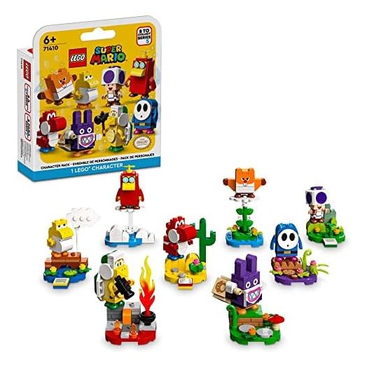 LEGO Super Mario Character Packs – Series 5 71410 Building Toy Set; Collectible Gift Toys for Kids Aged 6 and Up