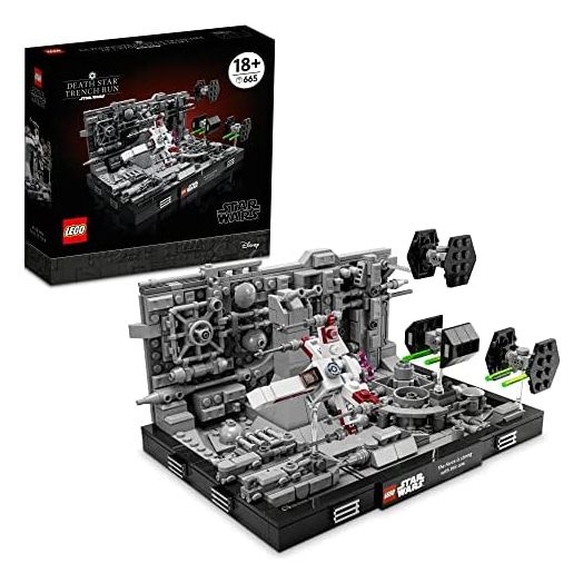 LEGO Star Wars Death Star Trench Run Diorama 75329 Building Kit for Adults; Brick-Built Collectible for Display (665 Pieces)