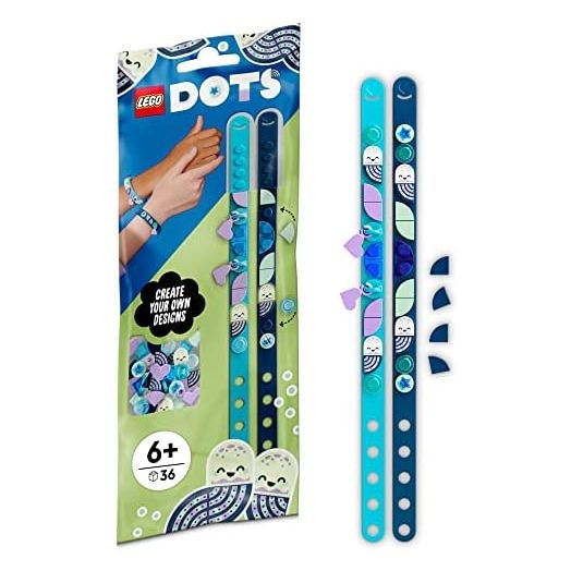 LEGO DOTS Into The Deep Bracelets with Charms 41942 DIY Craft Bracelet Kit; A Friendship Gift for Kids Aged 6+ (36 Pieces)