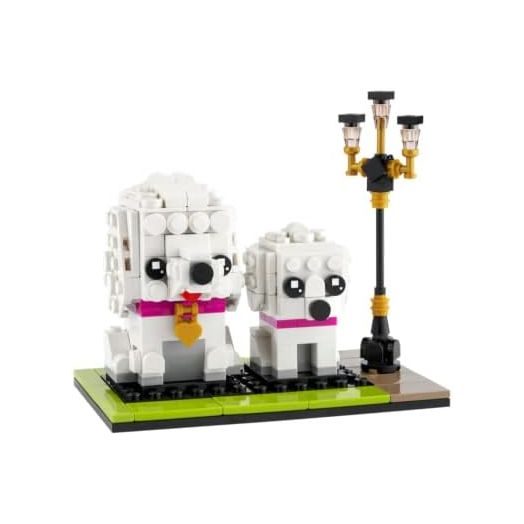 LEGO Poodle Dogs Brick Headz # 40546 304 Pieces