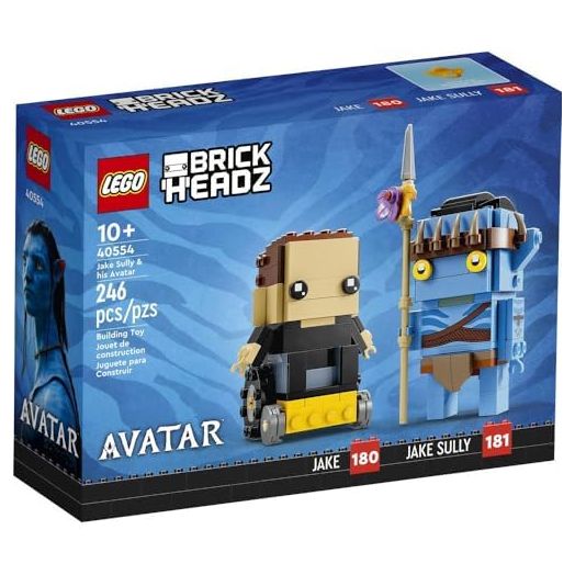 LEGO BrickHeadz Jake Sully & his Avatar (40554) Building Set