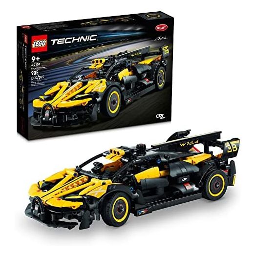 LEGO Technic Bugatti Bolide Racing Car Building Set - Model and Race Engineering Toy for Back to School, Collectible Sports Car Construction Kit for Boys, Girls, and Teen Builders Ages 9+, 42151