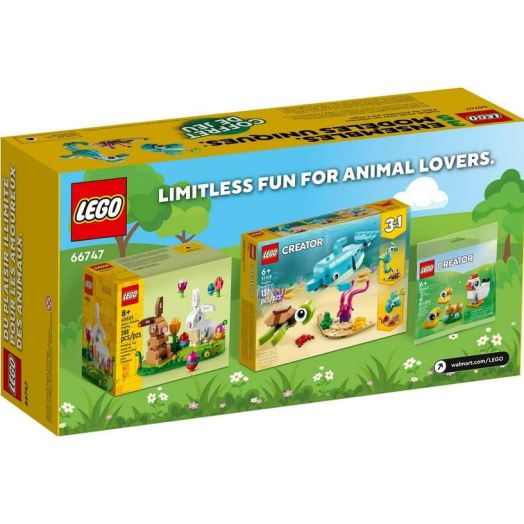 LEGO Limited Edition Exclusive Animal Play Pack 66747 Easter Gift for Kids