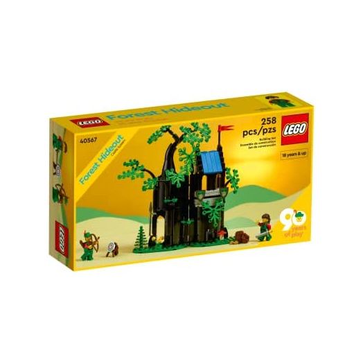 LEGO 40567 Forestmen Forest Hideout Building Set,Collectible Display Set(258 Pieces)