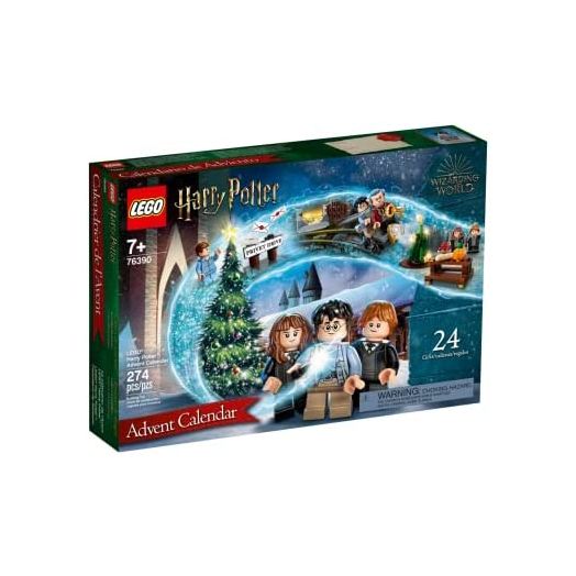 LEGO 76390 Harry Potter Advent Calendar 2021,Christmas Countdown Calendar for Kids(274 Pieces)