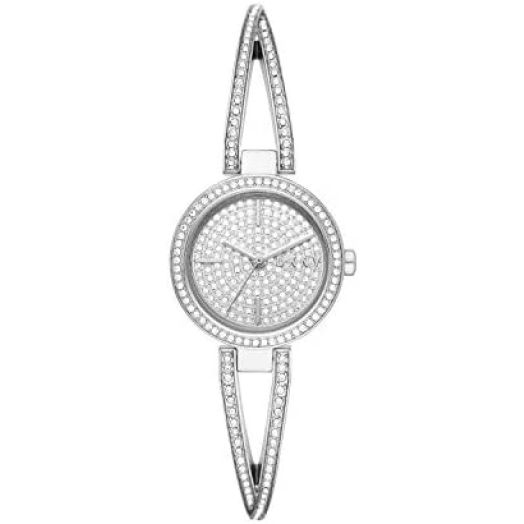 DKNY Women's Crosswalk Stainless Steel Dress Quartz Watch