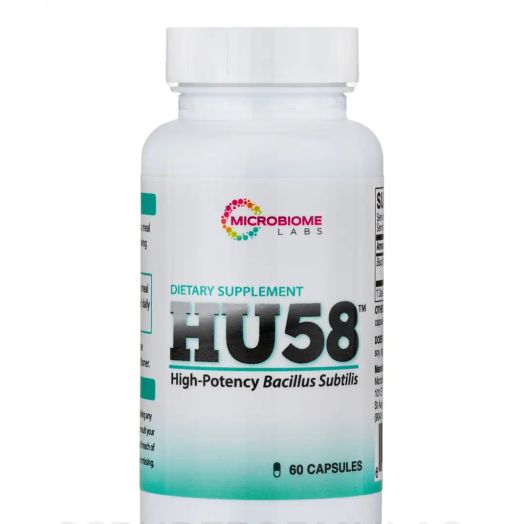 Microbiome Labs HU58 - High Potency Bacillus Subtilis - 60 Capsules