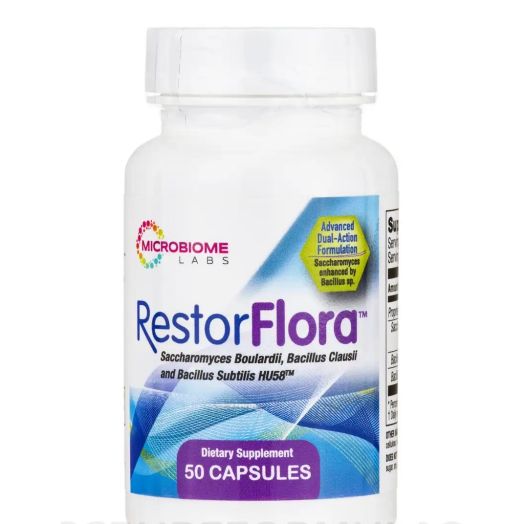 Microbiome Labs RestorFlora - 50 Capsules
