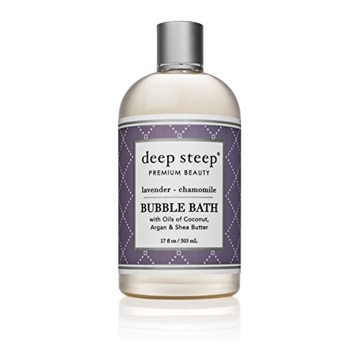 Deep Steep Bubble Bath, Lavender Chamomile, 17 Ounces