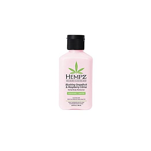 Hempz Blushing Grapefruit & Raspberry Creme Herbal Body Moisturizer Lotion - Fruit Body Cream
