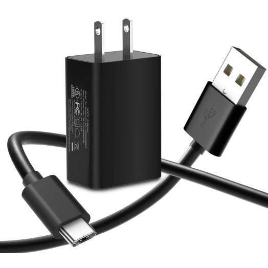 USB Charger Compatile with Kyocera DuraForce Pro 2 E6910 E6920,Duraxv Extreme E4810 with 6FT USB C Fast Charging Cable Power Cords,5V 2A USB Wall Charger AC to DC Power Adapter Cable for Kyocera Phone