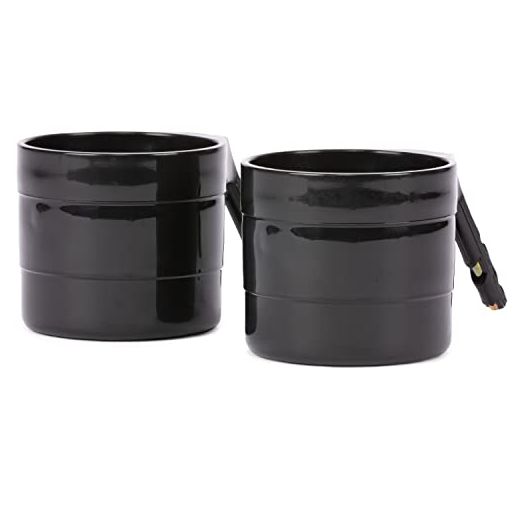 Diono Car Seat Cup Holders for Radian, Everett and Rainier Car Seats, Pack of 2 Cup Holders, Black