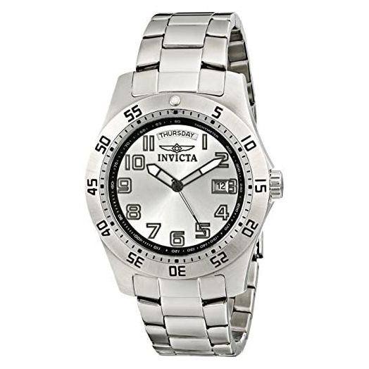 Invicta Men's 5249S Pro Diver Stainless Steel Silver Dial Watch