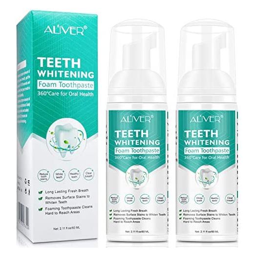 VOGSIG Teeth Whitening Toothpaste, Citrus Baking Soda Toothpaste (2 Pack)