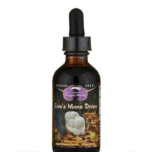Dragon Herbs Lion's Mane Drops - 2 fl. oz (60 ml)