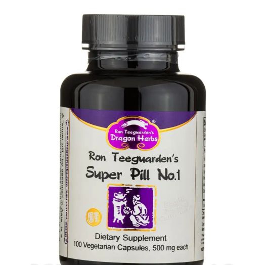Dragon Herbs Ron Teeguarden's Super Pill No. 1 500 mg - 100 Vegetarian Capsules