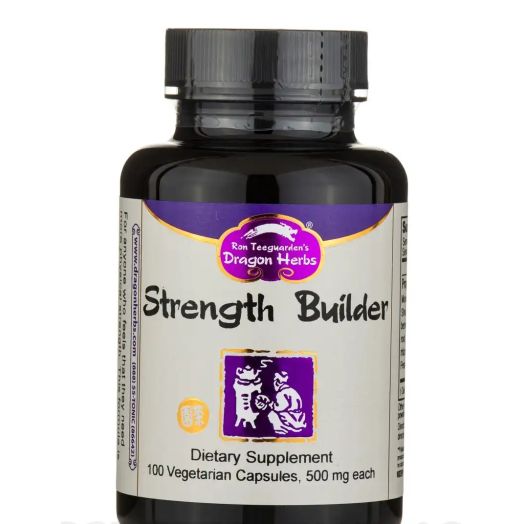Dragon Herbs Strength Builder - 100 Vegetarian Capsules