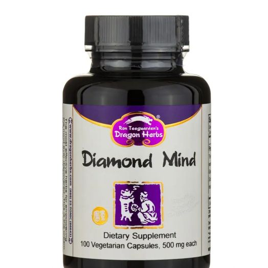 Dragon Herbs Diamond Mind - 100 Vegetarian Capsules