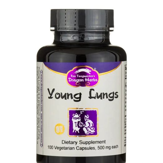 Dragon Herbs Young Lungs - 100 Vegetarian Capsules