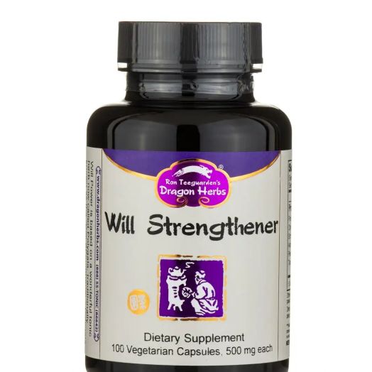 Dragon Herbs Will Strengthener - 100 Vegetarian Capsules
