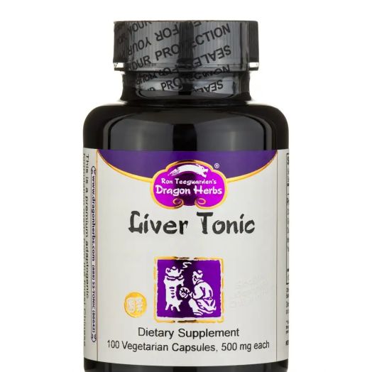 Dragon Herbs Liver Tonic - 100 Vegetarian Capsules