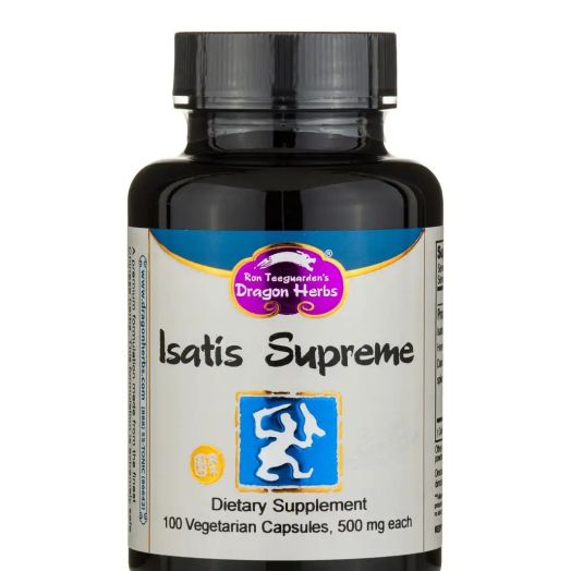 Dragon Herbs Isatis Supreme - 100 Vegetarian Capsules