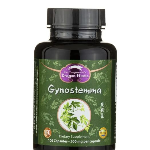 Dragon Herbs Gynostemma - 100 Vegetarian Capsules