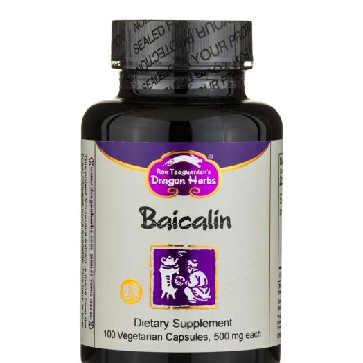 Dragon Herbs Baicalin - 100 Vegetarian Capsules