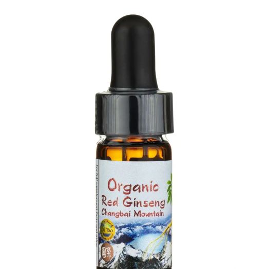 Dragon Herbs Organic Red Ginseng Changbai Mountain Mini Drops - 0.25 fl. oz (7.4 ml)