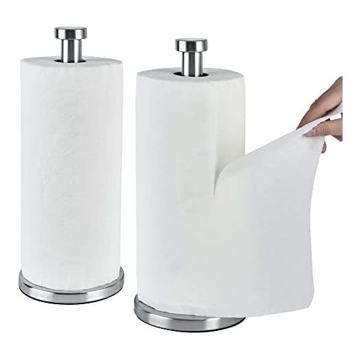 AOSION Stainless Steel Paper Towel Holder, 13.8" (2 Pack)