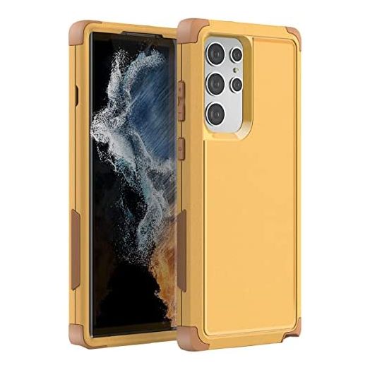 AICase for Galaxy S22 Ultra Case,Heavy Duty 3-Layer Rugged Pocket-Friendly Phone Case,Durable Military Grade Protection Shockproof/Drop Proof/Dust-Proof Protective Cover for Samsung S22 Ultra 6.8“