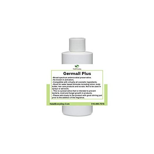 Germall Plus- Natural Preservative - Clear Liquid - Excellent broad spectrum preservative - 4oz - Compatible with most cosmetic ingredients Good for water based formulas