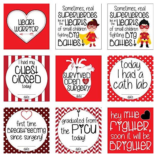 THREE LITTLE TOTS - CHD Heart Warrior Event Cards
