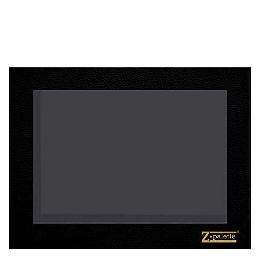 Z Palette Extra Large Black Empty Magnetic Makeup Palette with Clear Window