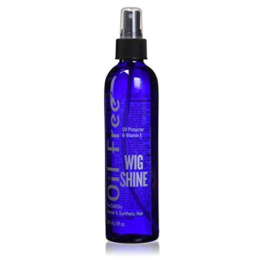 Bonfi Natural Oil-Free Wig Shine Spray, 8 Ounce
