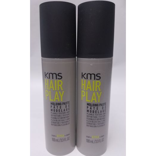 KMS Hair Play Molding Paste 3.3 oz. Pack of 2