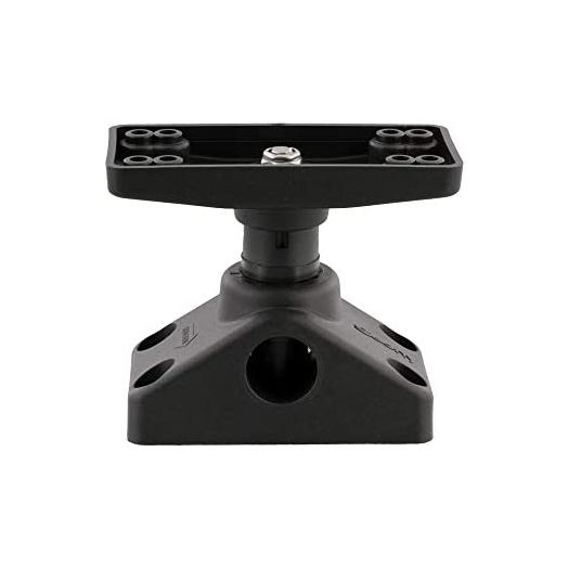 Scotty #269 Swivel Fishfinder Mount for Lowrance, Eagle w/ Side/Deck Mount , BLACK