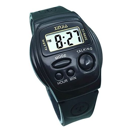 Spanish Talking Wrist Watch Multifunctional Electronic Sports Watches with Alarm