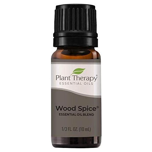 Plant Therapy Wood Spice Essential Oil Blend 10 mL (1/3 oz) 100% Pure, Undiluted, Therapeutic Grade